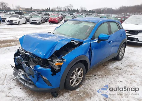 2017 Mazda Cx-3 Sport из США, поврежденный, VIN JM1DKFB78H0150698